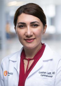 Headshot of Golshan Latifiyaghin, MD