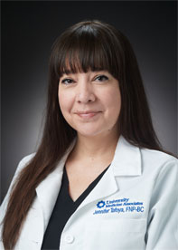 Headshot of Jennifer Tafoya, FNP