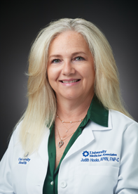Headshot of Judith Hooks, FNP